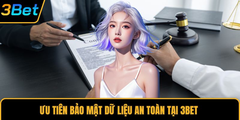 Ưu tiên bảo mật dữ liệu an toàn tại 3Bet