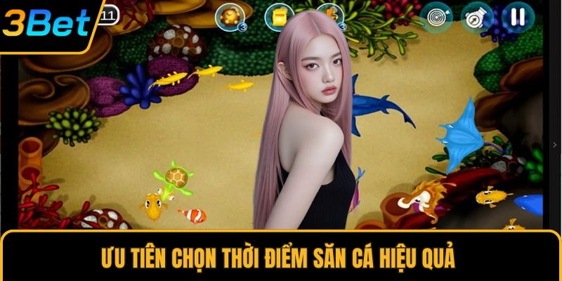 Ưu tiên chọn thời điểm săn cá hiệu quả